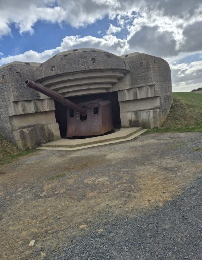 Bunker allemand, côte normande